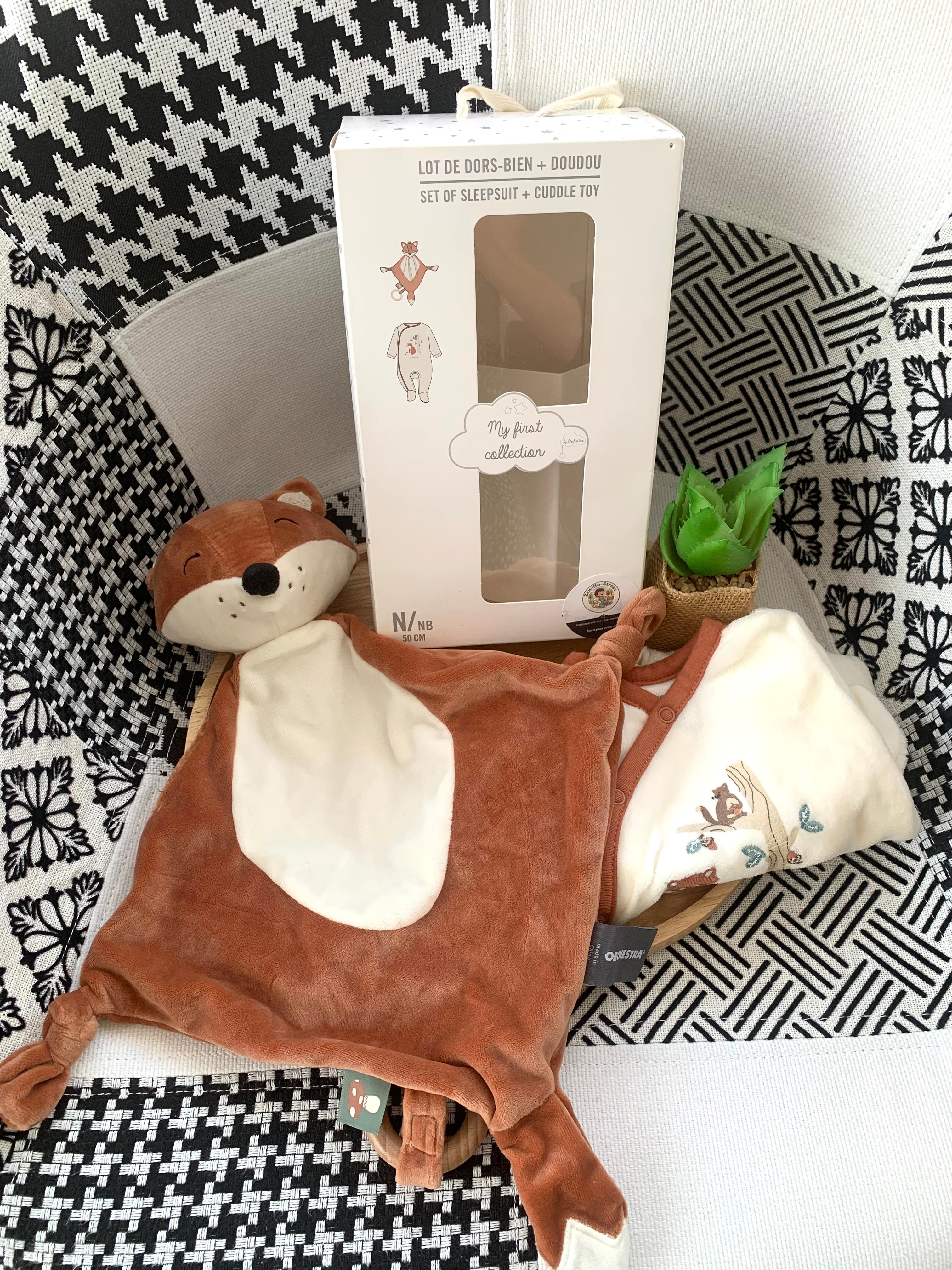 Doudou plat renard Orchestra