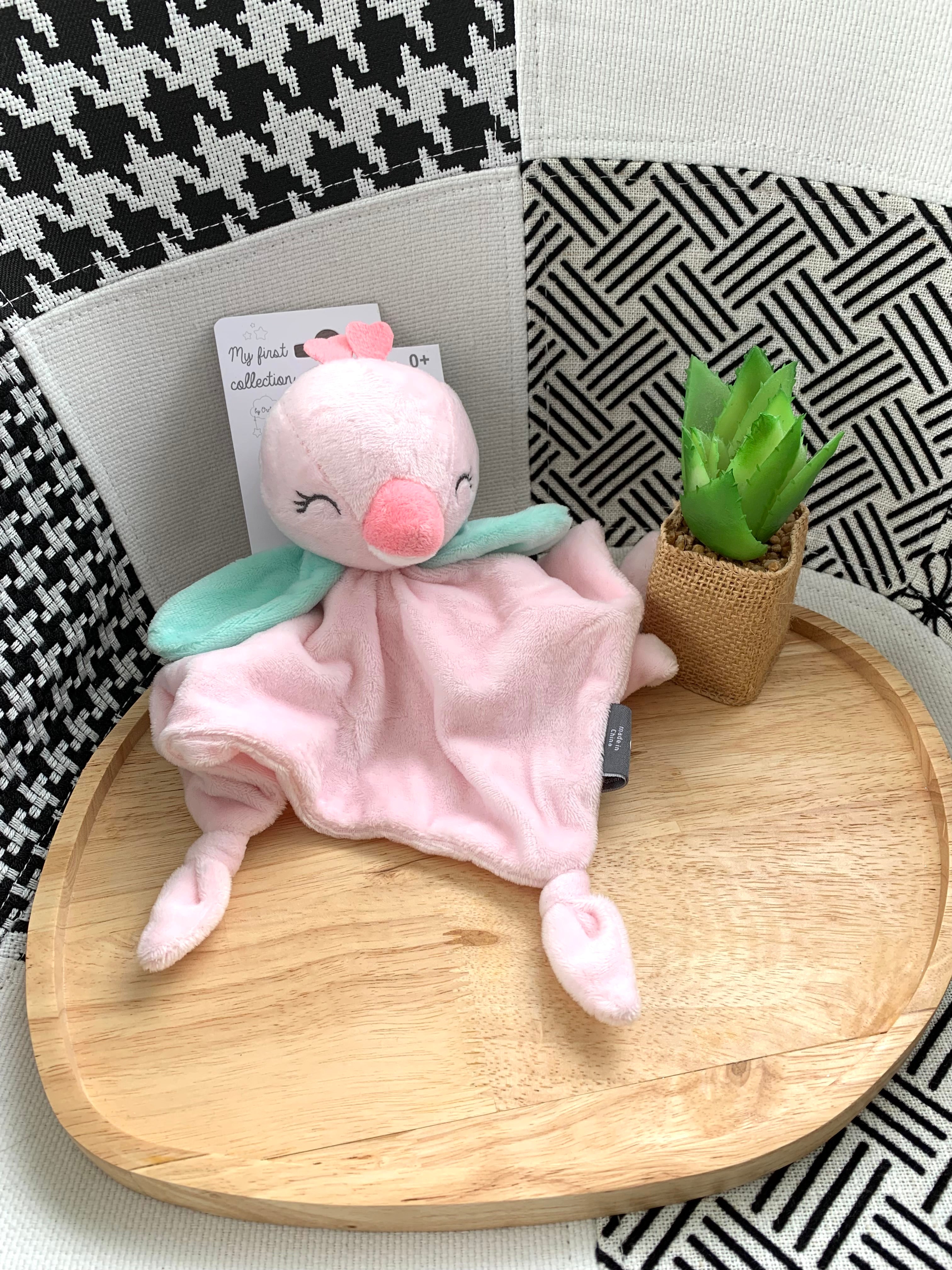 Doudou plat Oiseau ORCHESTRA