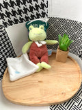 Doudou mouchoir grenouille BABY NAT