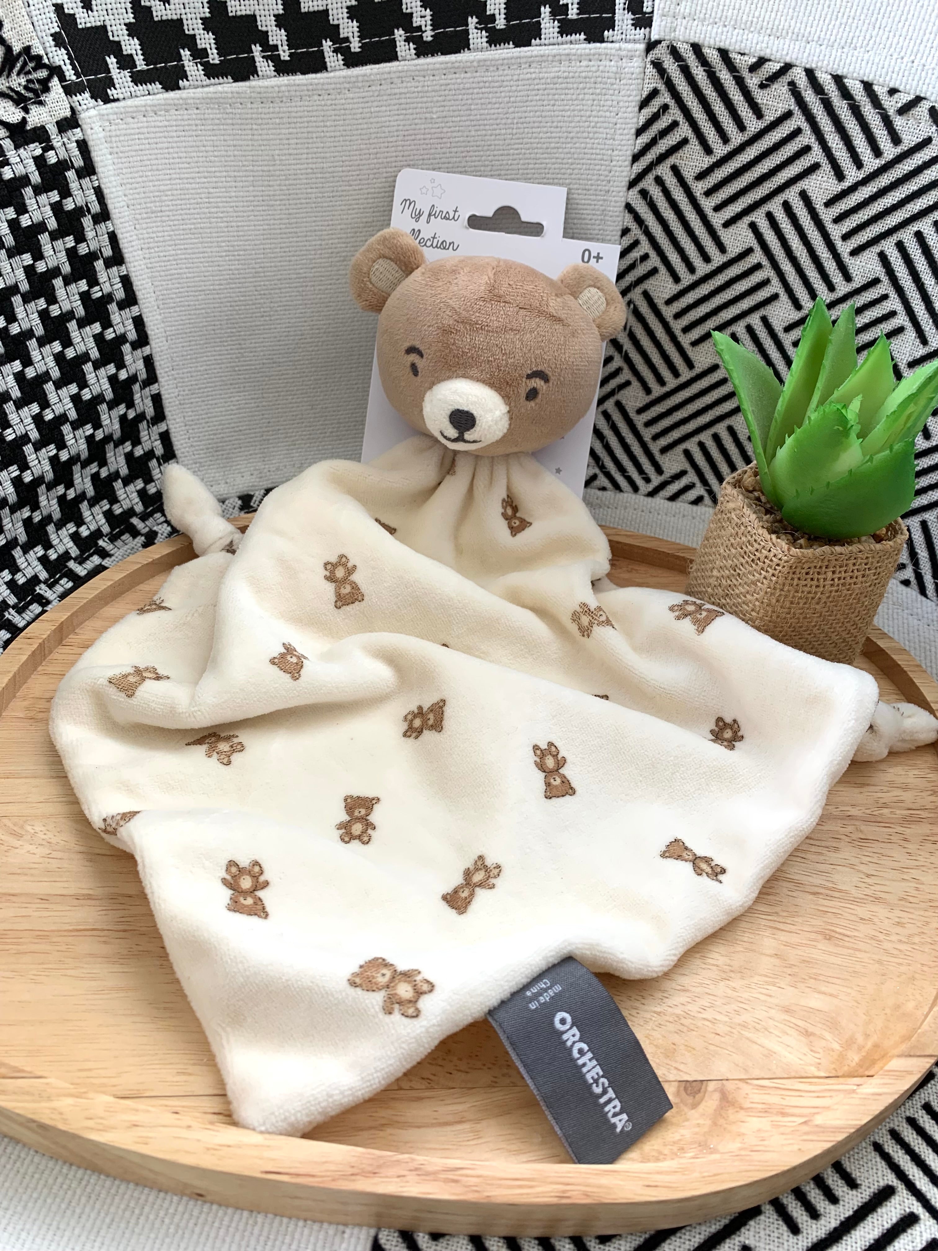 Doudou plat Ourson ORCHESTRA